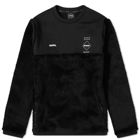 Polartec Fleece Hybrid Crewneck Top