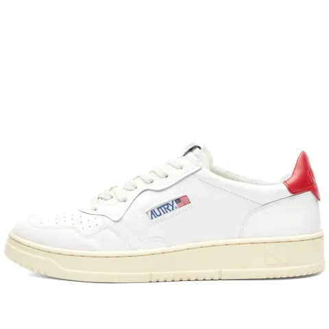 01 Low Leather Sneaker