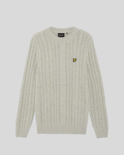 Lyle & Scott Cable Knit Crew Neck Jumper