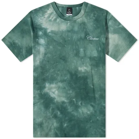 CLOTTEE By CLOT Script Tie Dye Logo T-Shirt