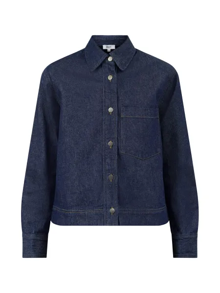 Boii Cotton Tess Denim Jacket - Denim Rinse
