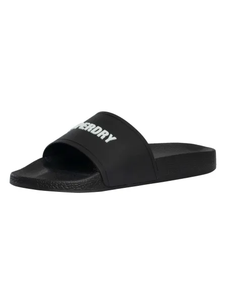 Superdry Premium Graphic Pool Sliders