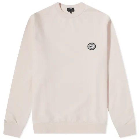 A.P.C. Gabriel Patch Logo Crew Sweat