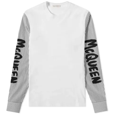 Long Sleeve Graffiti Logo T-Shirt