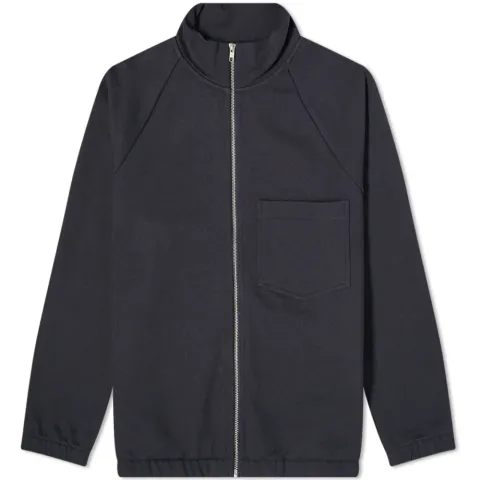 MHL. by Margaret Howell Raglan Zip Up Crew