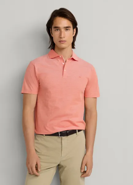 Classic Fit Short Sleeve Oxford Pique Polo