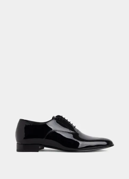 Patent Leather Oxford Shoe