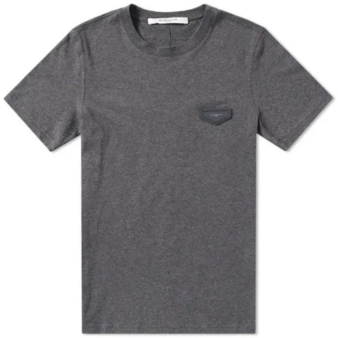 Leather Patch Tee