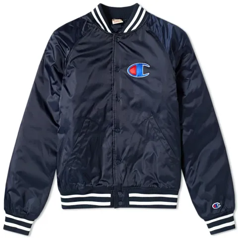 Nylon Varsity Jacket