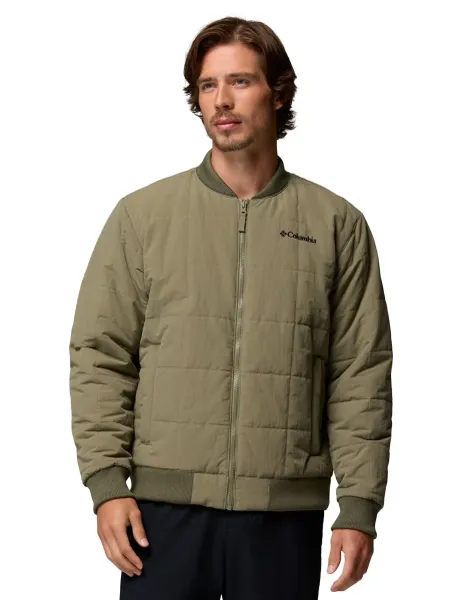 Columbia Timberline Tough Quilted Bomber Jacket Khaki
