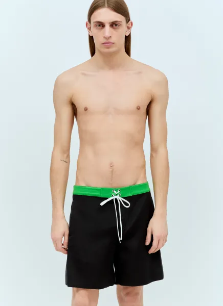 Satin Bermuda Shorts