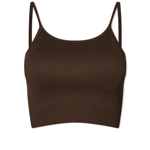 Rib Tank Bra