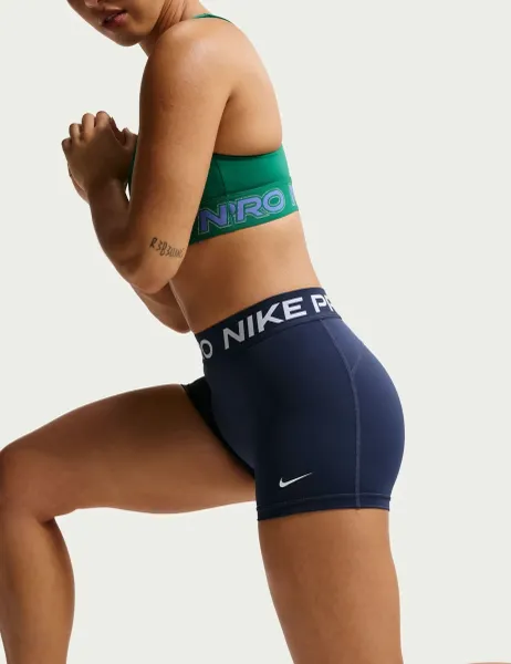 Nike Pro Mid-Rise 3 Bike Shorts Dark Navy