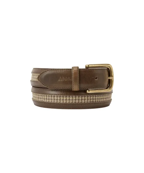 Schöffel Country Hartington Belt - Houndstooth Tweed
