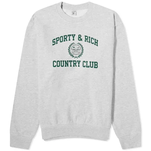 Varsity Crest Crew Sweat