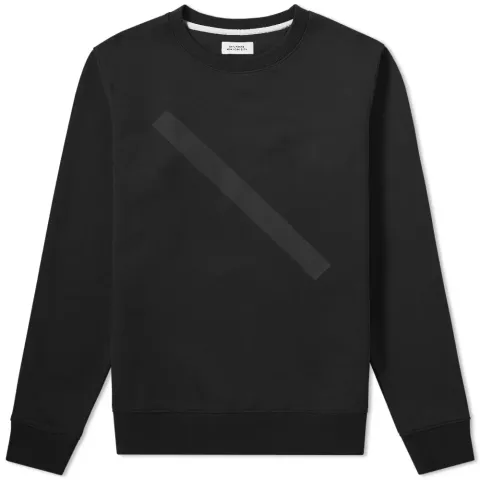 Saturdays Bowery Tonal Slash Crew Sweat