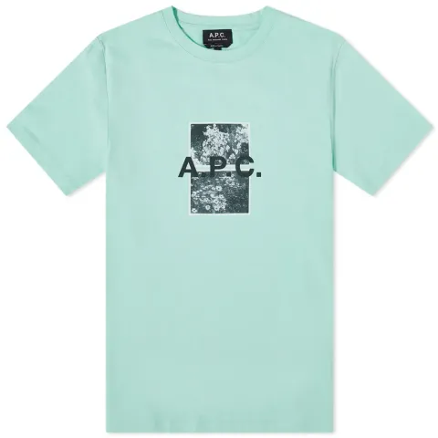 A.P.C. Teddy Postcard Logo T-Shirt