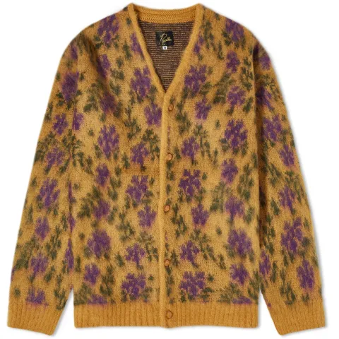 Flower Mohair Cardigan
