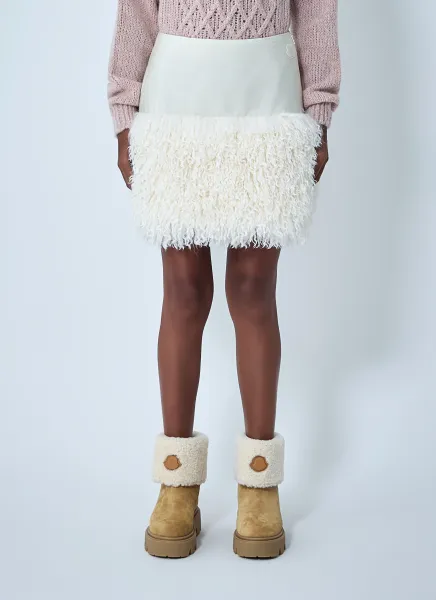 Eco Nylon Mini Skirt