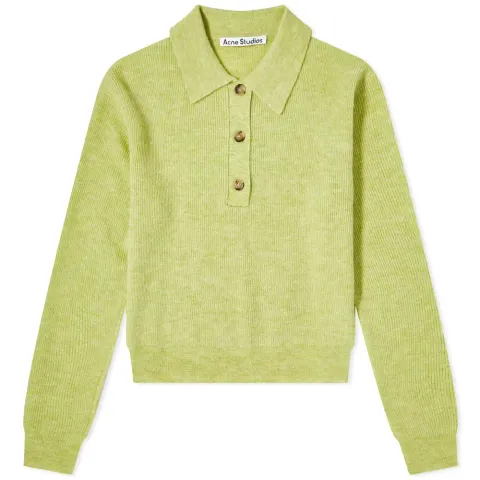Kessa Summer Alpaca Knit Polo Jumper