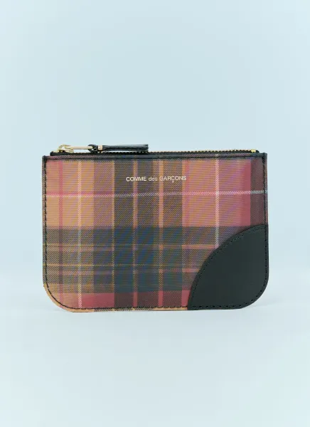 Lenticular Tartan Pouch