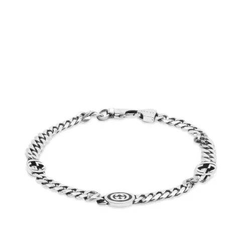 Gucci Interlocking G Enamel Bracelet