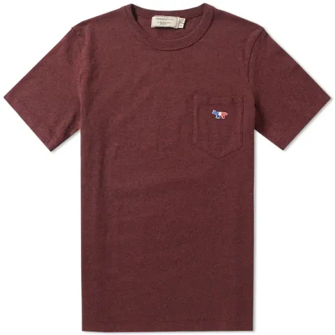 Maison Kitsuné Tricolour Fox Pocket Tee