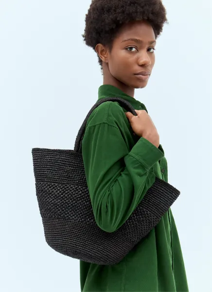 Emilie Raffia Handbag