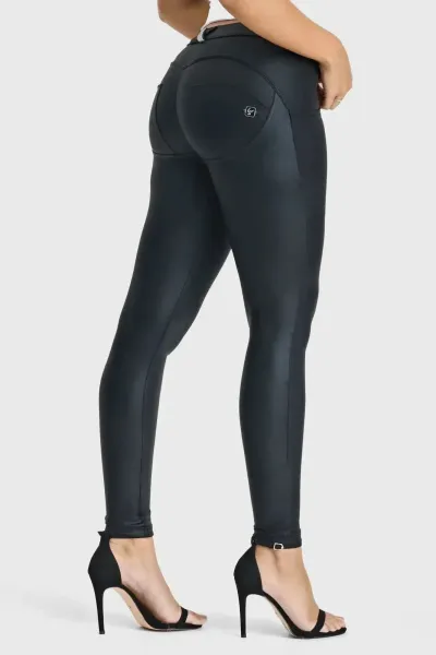 Freddy WRUP Luxe Shimmer - Mid Rise - Full Length - Black