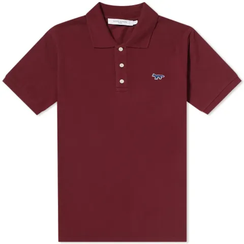 Maison Kitsuné Navy Fox Patch Classic Polo