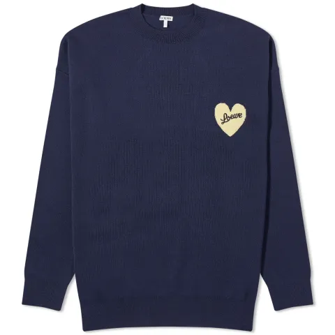Heart Loewe Crew Knit