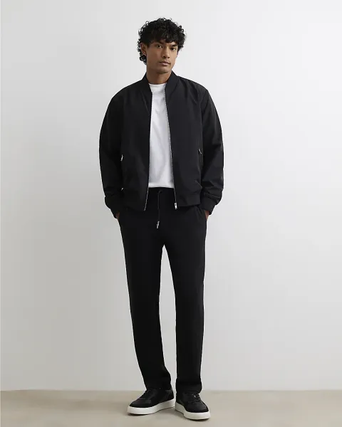 River Island Slim Fit Elasticated Smart Joggers