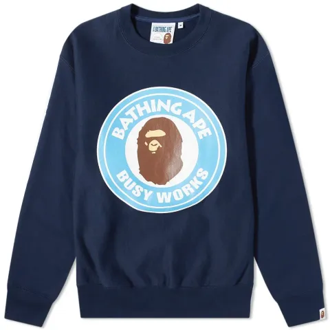 Classic Busy Works Relaxed Fit Crew Sweat