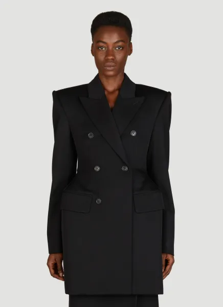 Hourglass Wool Blazer