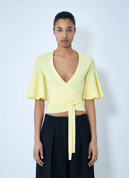 Wrap Knit Top
