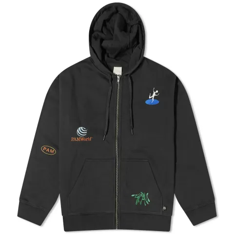 P.A.M. Logo Zip Hoodie
