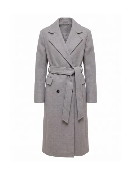 Forever New Ariella Petite Double-Breasted Coat
