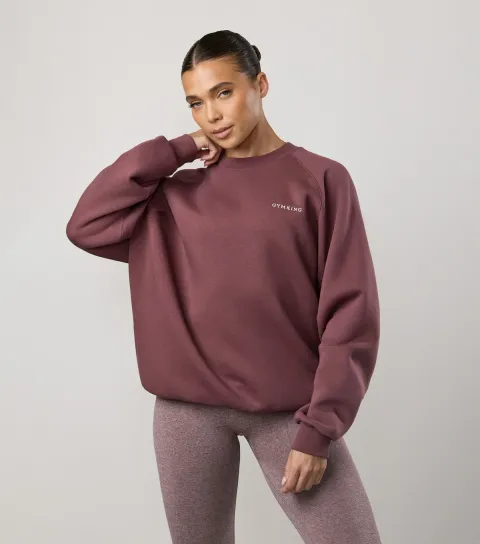 Women's Burgundy 365 Raglan Sleeve Sweatshirt