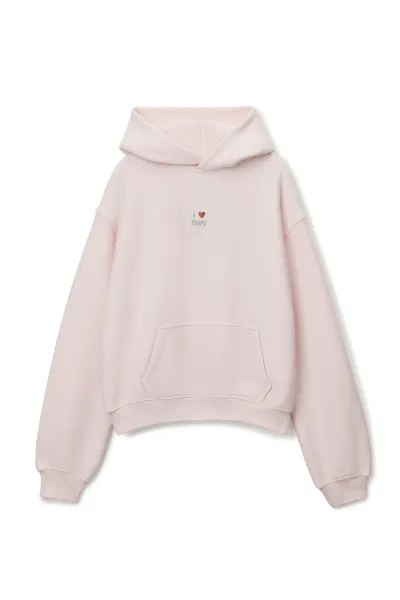 CRYSTAL HOTFIX I HEART AW HOODIE