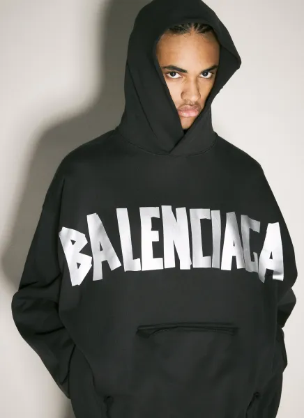 Tape Hooded Sweatshirt