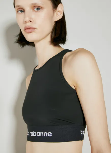 Logo Cropped Tank Top