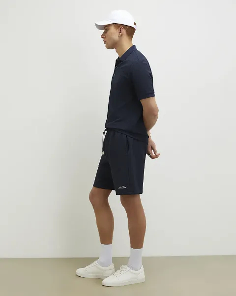 River Island Regular Fit Textured Shorts