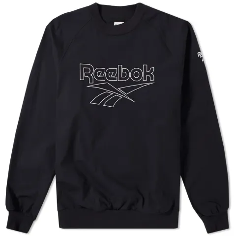 Woven Crew Sweat