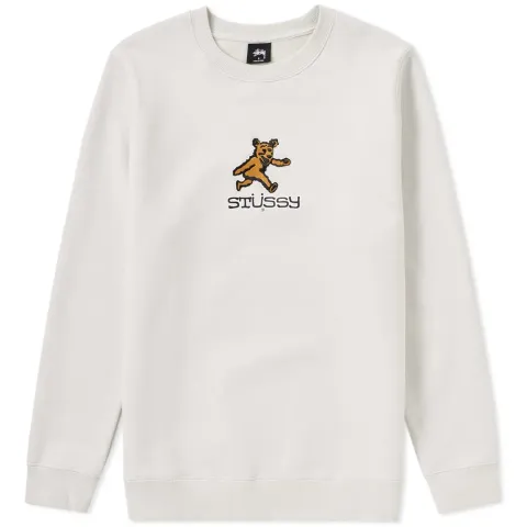Bear Applique Crew Sweat