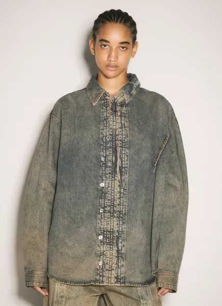 Hook And Eye Denim Shirt
