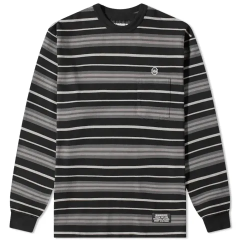 Long Sleeve Border T-Shirt