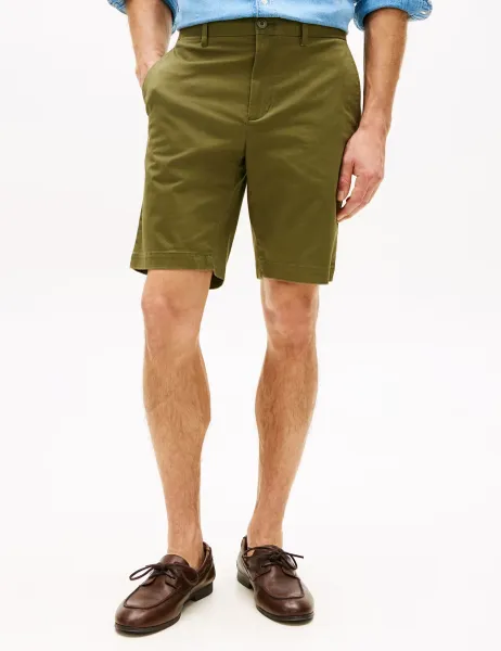Tommy Hilfiger Regular Fit Chino Shorts Khaki