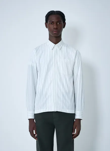 Stripe Button-Down Shirt