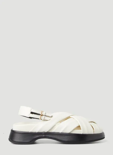 Pie Buckle Sandals