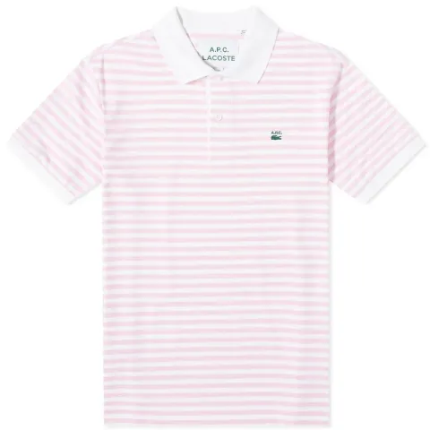 A.P.C. x Lacoste Stripe Polo